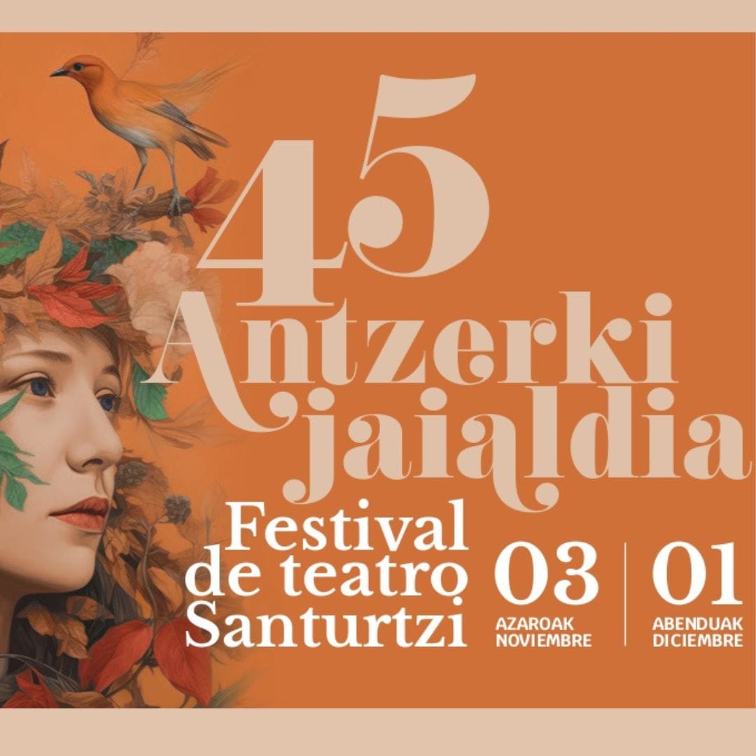 Cartel del Festival de Teatro de Santurtzi 2024