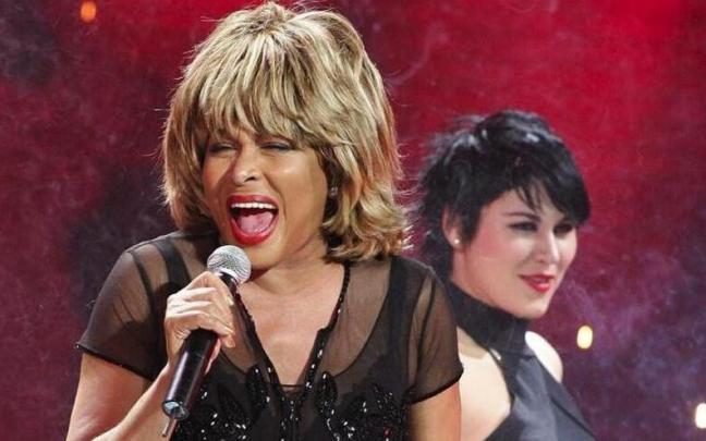 Tina Turner en un concierto