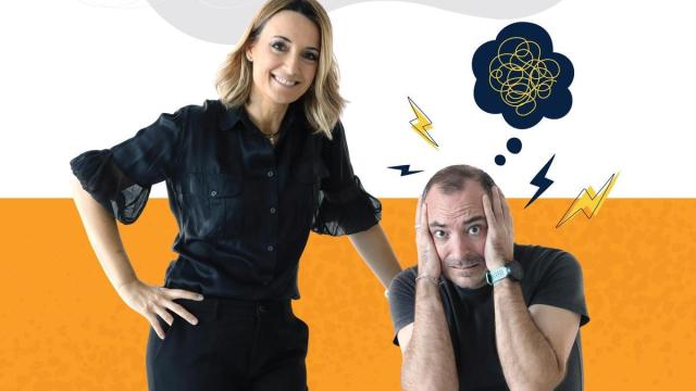Cartel de 'La ansiedad no mata, pero fatiga'. / Europa Press Cartel de 'La ansiedad no mata, pero fatiga'.