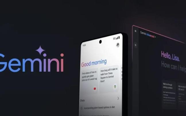 Gemini, la inteligencia artificial de Google.