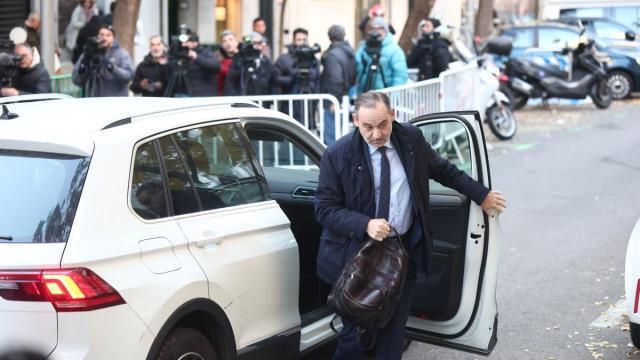 El exministro José Luis Abalos, a su llegada al Tribunal Supremo.