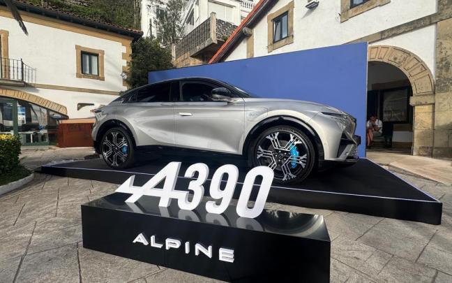 La llegada de Alpine a Donostia