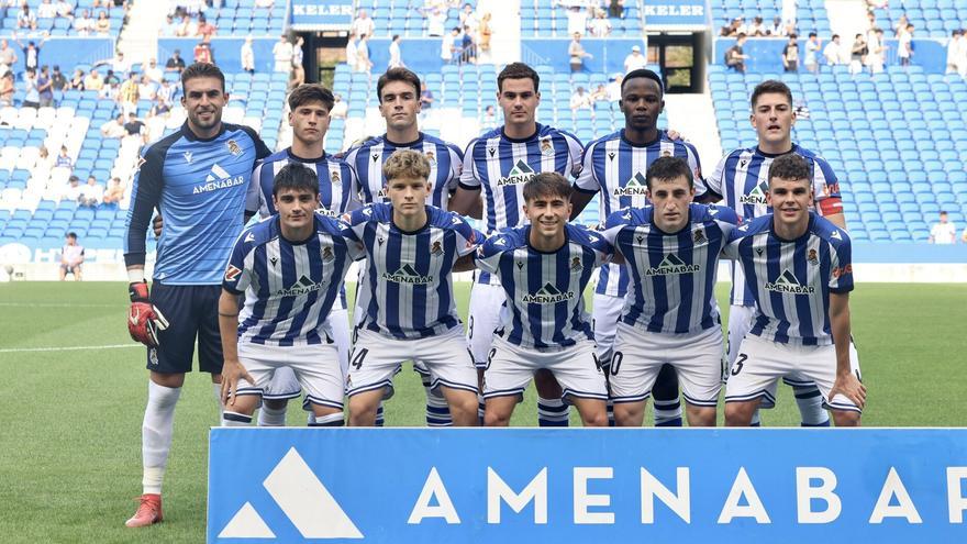 Los titulares del Sanse ante el Zaragoza. JAVI COLMENERO