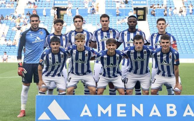 Los titulares del Sanse ante el Zaragoza. JAVI COLMENERO