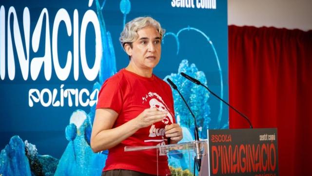 La exalcaldesa de Barcelona, Ada Colau.