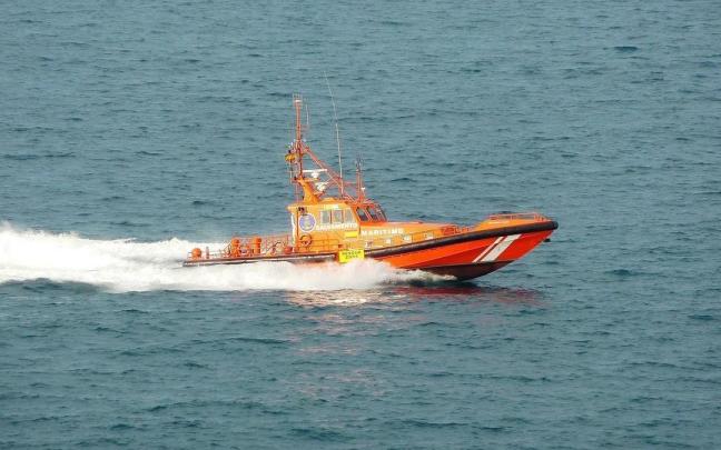 Una embarcación Salvamar en una foto de archivo.