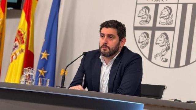 El vicepresidente de Aragón, Alejandro Nolasco.