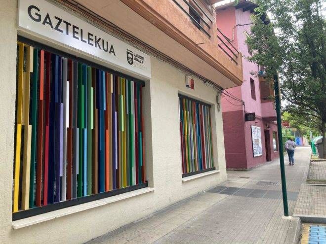 Exterior del actual Gazteleku de Laudio en Ugarte
