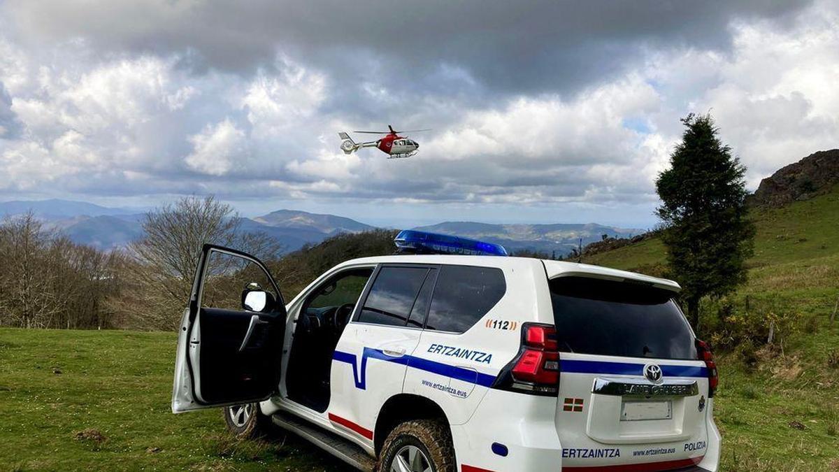 La Ertzaintza busca a un hombre desaparecido en el Gorbea este miércoles