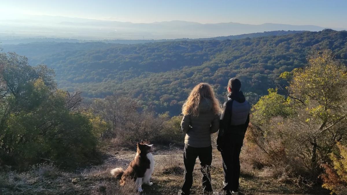 En mitad de la primera ascensión