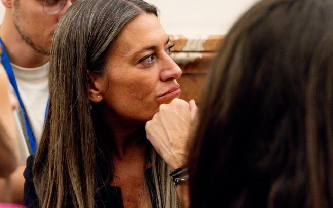 La portavoz de Junts en el Congreso, Miriam Nogueras.