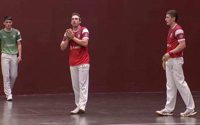 Azketa-Bernaola superan a Etxeberria-Elorz en la final del Torneo Euskal Herritik Mundura.