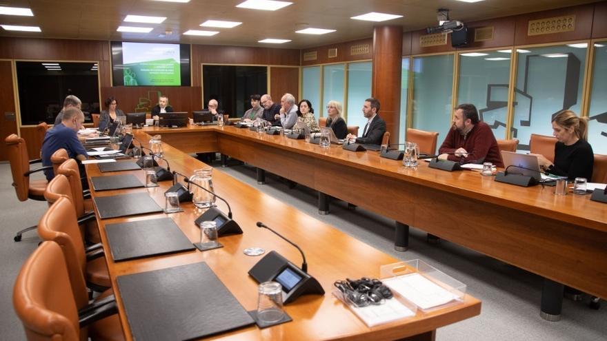 Presentación del informe de la Fundación Begirune en el Parlamento Vasco.