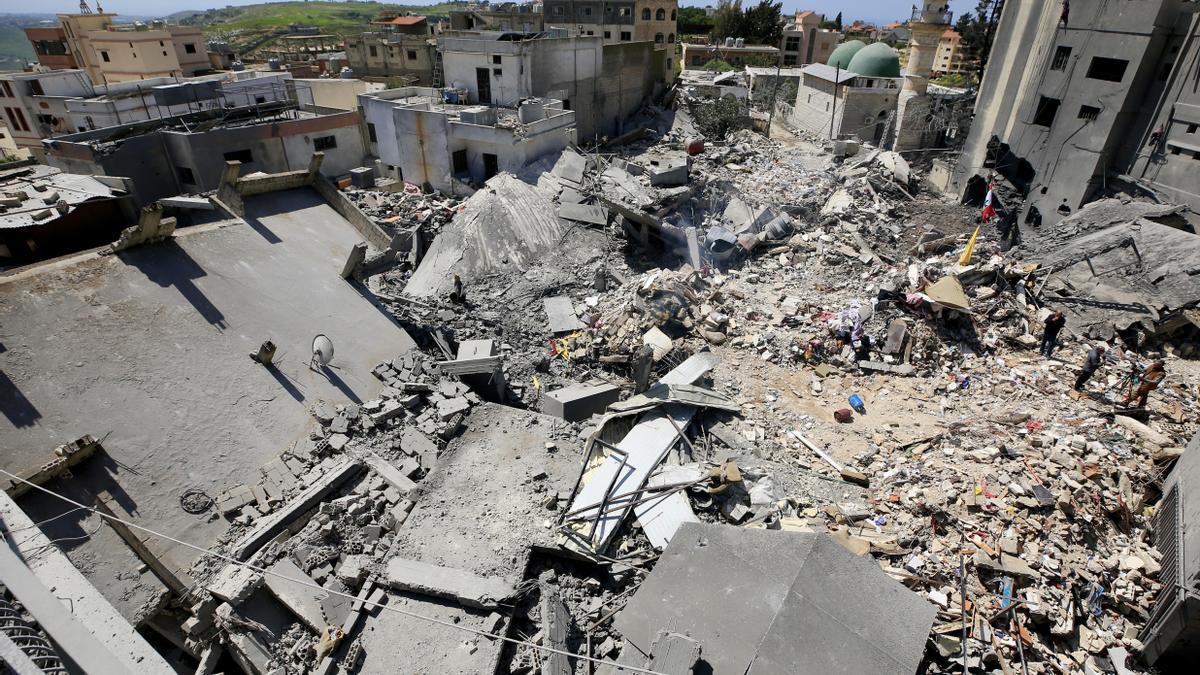 Ataque en el sur del Líbano.