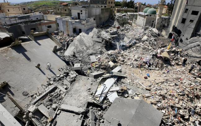 Ataque en el sur del Líbano.