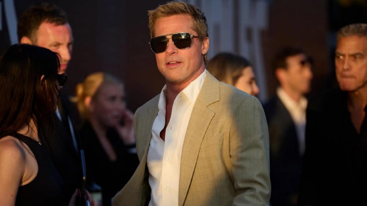 El actor estadounidense Brad Pitt.