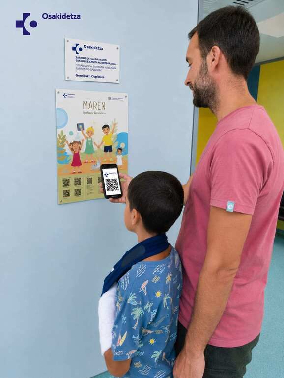 'Maren y su amigo Geltsu', un cuento interactivo para ayudar a los niños a perder el miedo a las urgencias médicas.