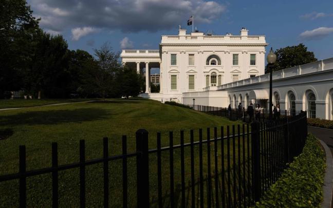 La Casa Blanca vista desde una de sus perfiles.