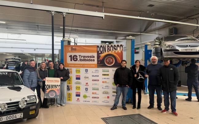 Miembros de la organización de la travesía.