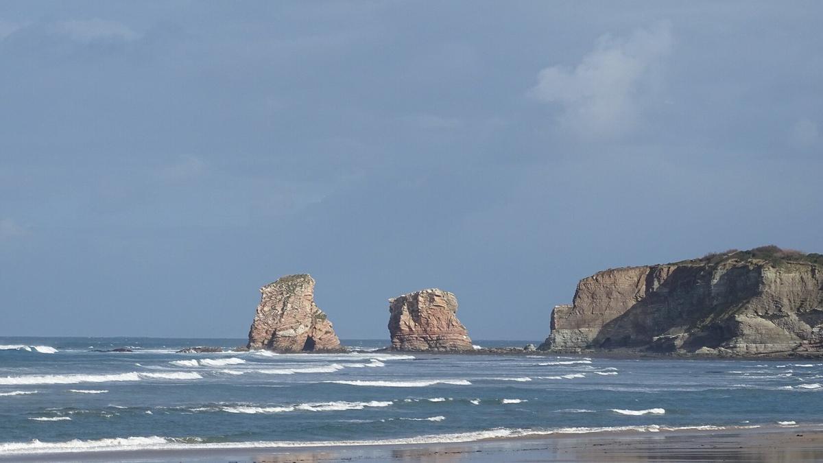 Playa de Hendaia.