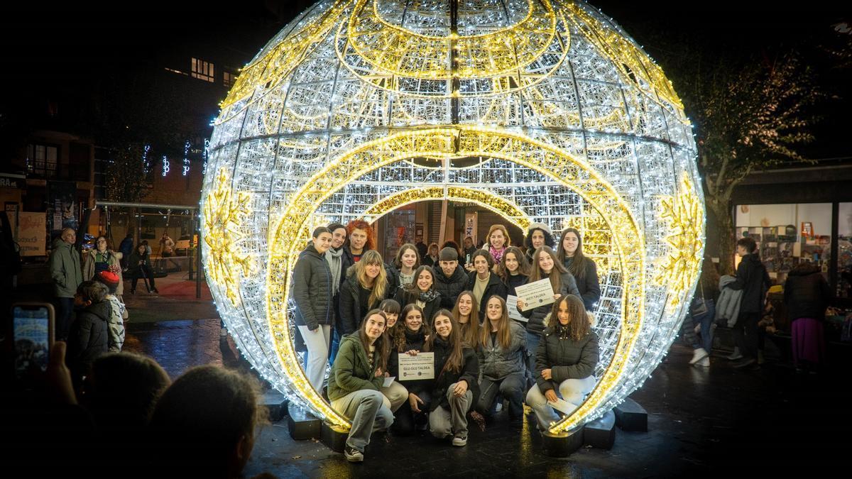 Acto de encendido de las luces de Errenteria