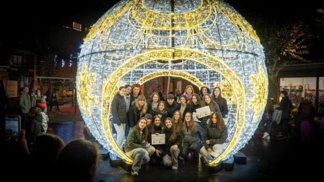 Acto de encendido de las luces de Errenteria