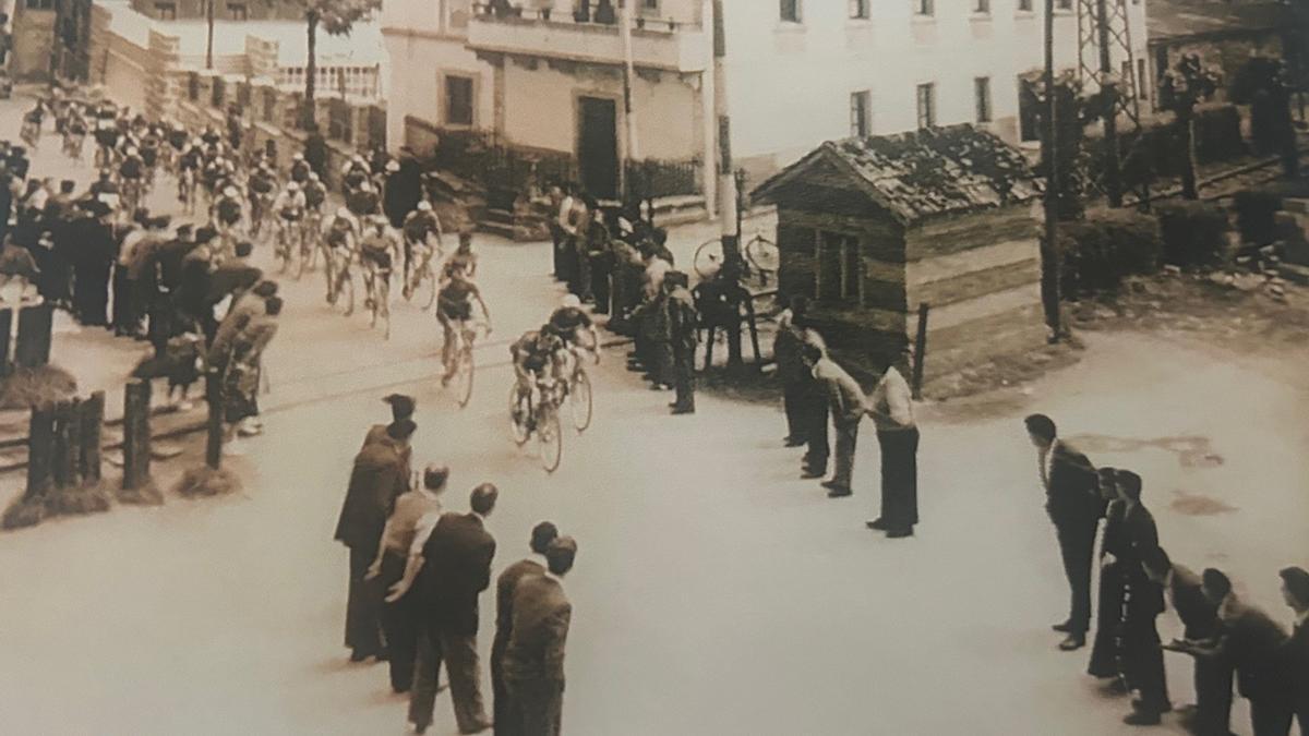 Prueba ciclista en la localidad berriztarra