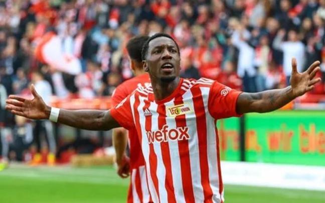 Sheraldo Becker, con el Union Berlin. / N.G.