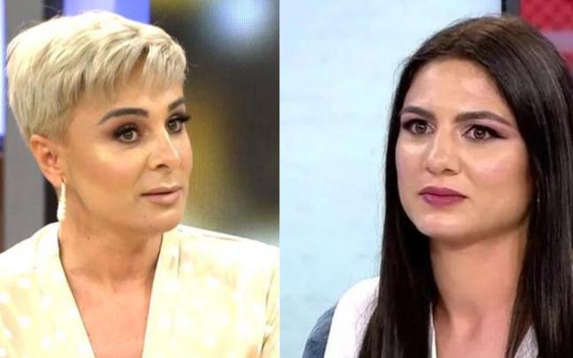 Gema y Ana María Aldón, enfrentadas. Gema y Ana María Aldón, enfrentadas.