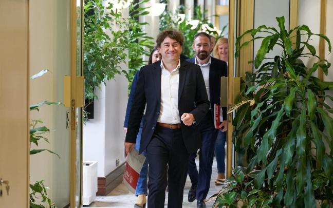 El líder del PSE, Eneko Andueza.