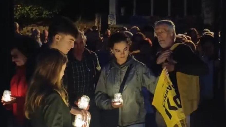 Diferentes generaciones en el acto inaugural de Parkea KT de Laudio el pasado jueves
