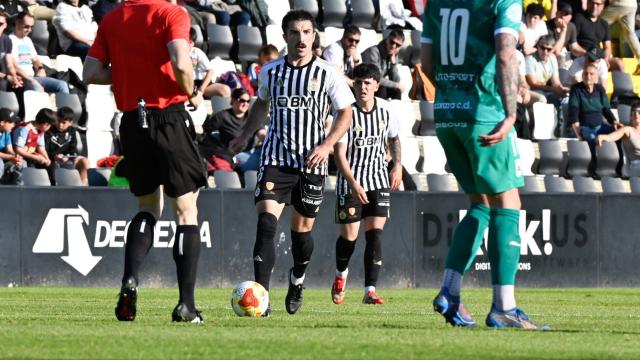 Beñat Gaubeka en un partido con el Real Unión. ARNAITZ RUBIO