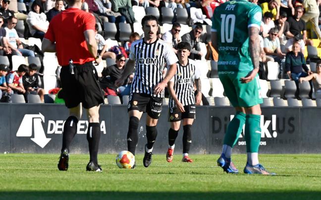 Beñat Gaubeka en un partido con el Real Unión. ARNAITZ RUBIO