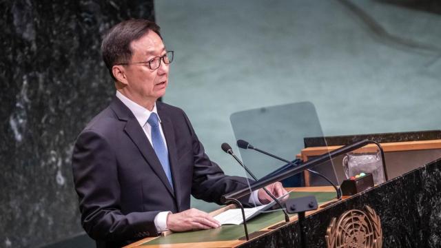 El vicepresidente chino, Han Zheng