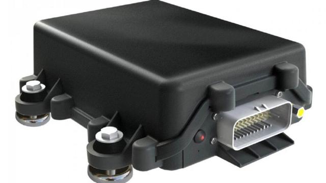 La caja negra de un coche.