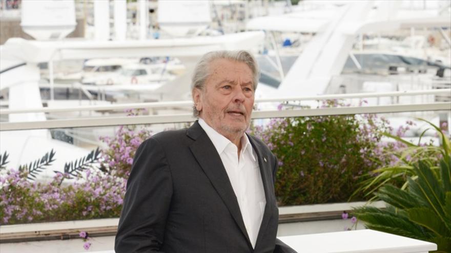 El actor francés Alain Delon, en el Festival de Cannes de 2021.