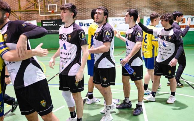 Final de la Euskal Kopa de balonmano que disputaron a principios de año el Bidasoa Irun contra el Amenabar Zarautz.