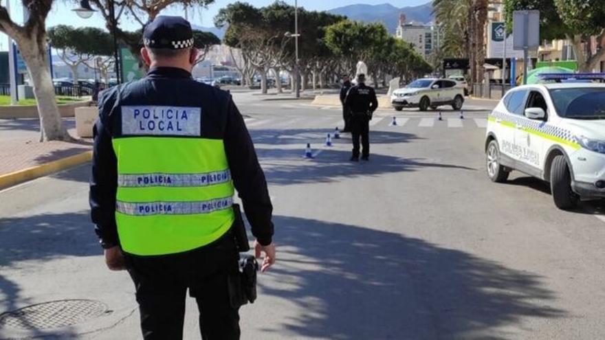 Agentes de la Policía Local de Almería