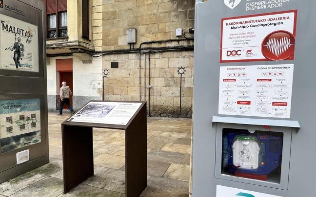 Mapa de desfibriladores