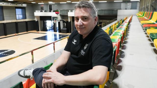 Rafa Pueyo, director deportivo del Surne Bilbao Basket. / JOSÉ MARI MARTÍNEZ