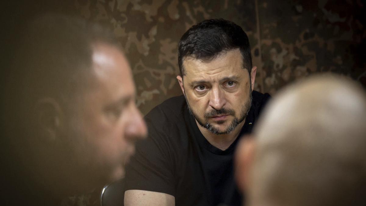 El presidente de Ucrania, Volodimir Zelenski