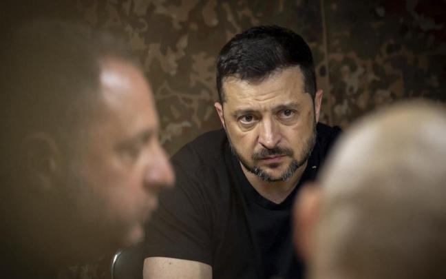 El presidente de Ucrania, Volodimir Zelenski