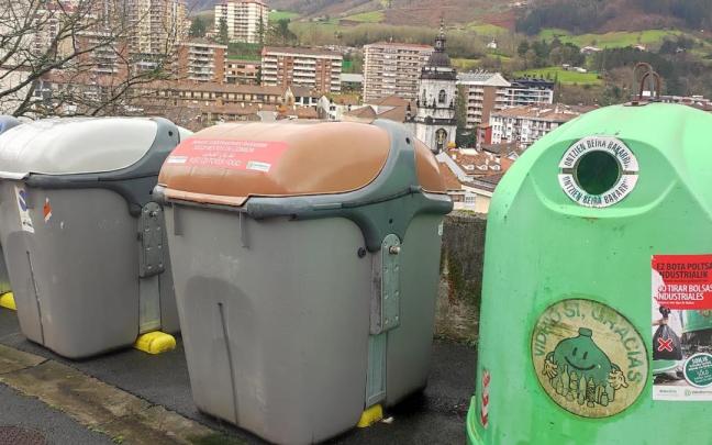 El uso de los contendores está generando controversia en las últimas semanas en Elgoibar.