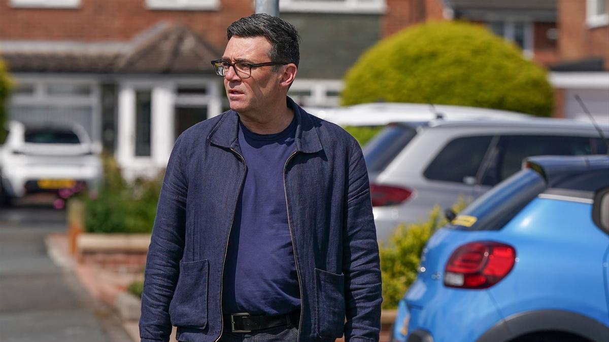 El alcalde laborista Andy Burnham.