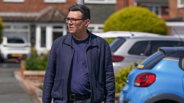 El alcalde laborista Andy Burnham.