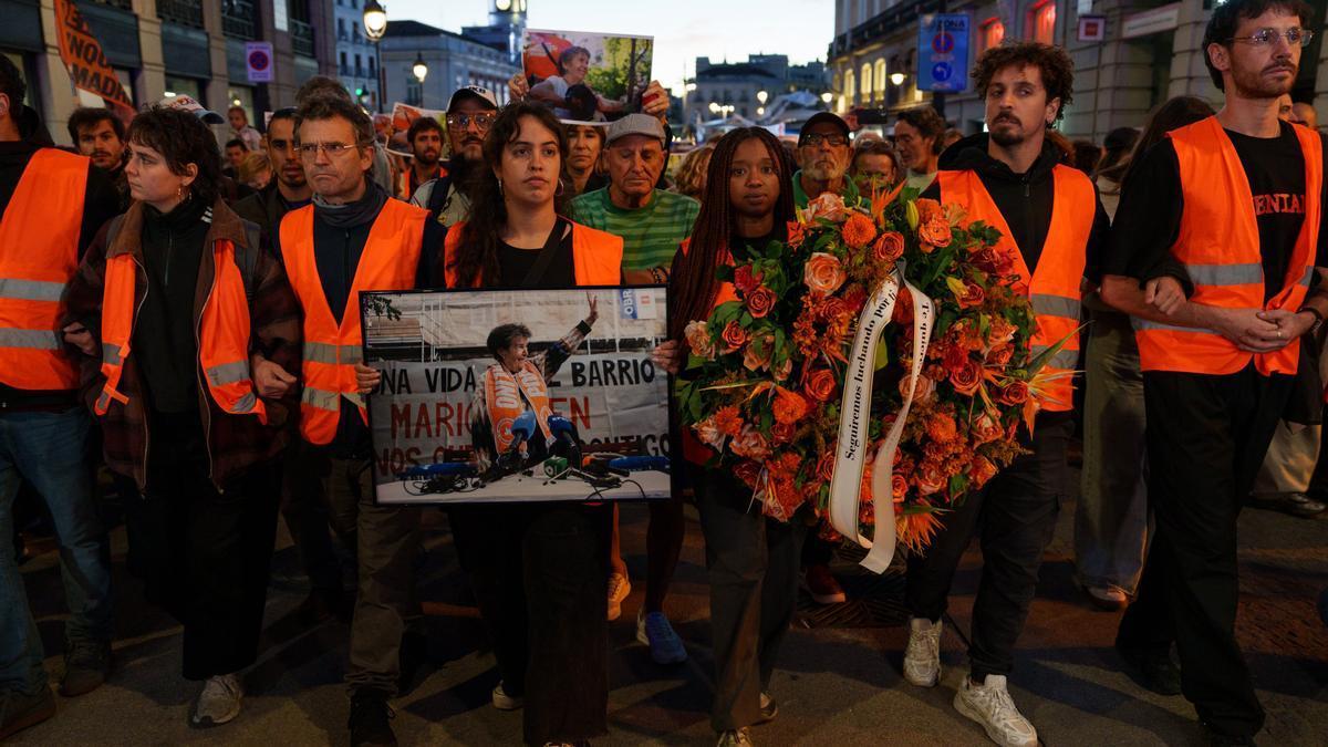 Marcha en Madrid en recuerdo de Maricarmen Abascal