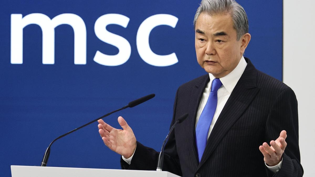 Wang Yi en Múnich.