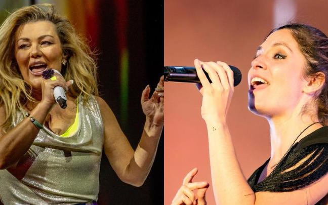 Amaia Montero y Leire Martínez, voces de 'La Oreja de Van Gogh'