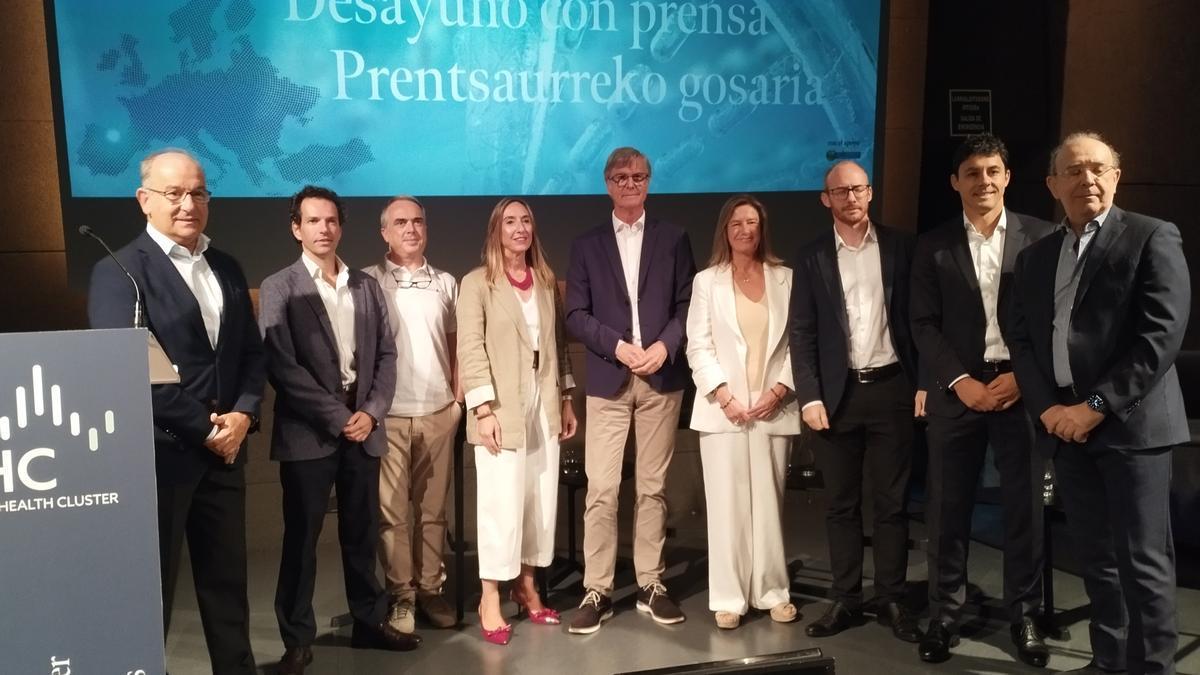 Presentación de 'hub' de Biofabricación en Terapias Avanzadas en Bilbao.