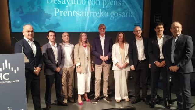 Presentación de 'hub' de Biofabricación en Terapias Avanzadas en Bilbao.